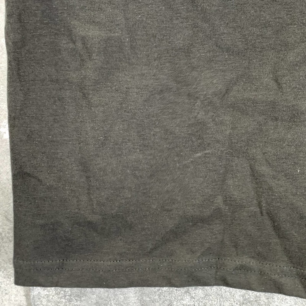 Cotton:On Men's Washed Black World Peace Tbar Msucle T-Shirt SZ M - Picture 8 of 12